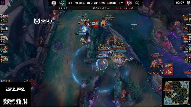 LOL-LPL:ahn卡莎天神下凡豪取四杀 EDG2-0轻取LGD