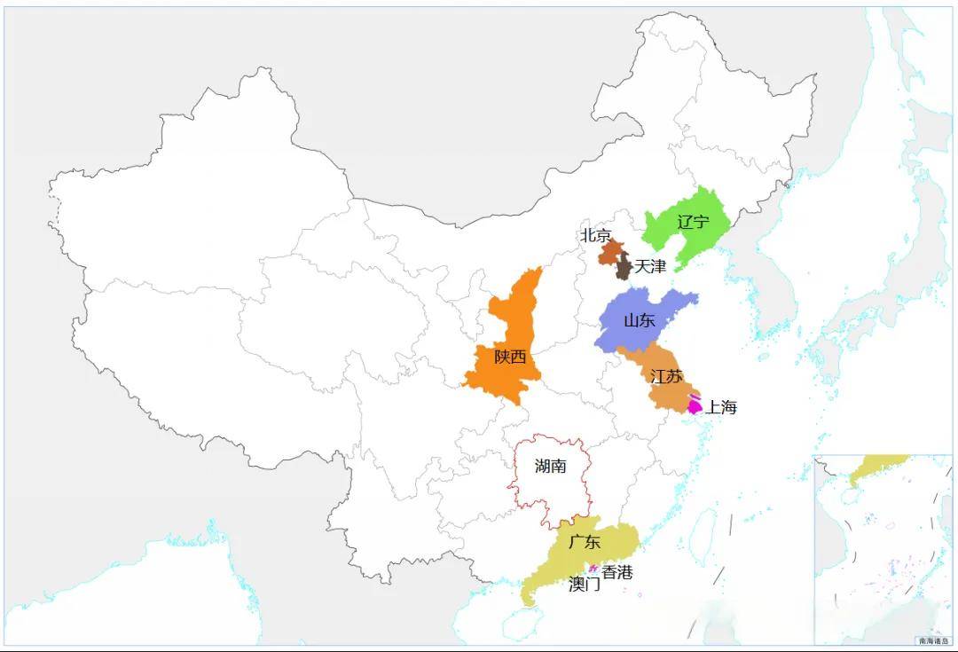 15次全运会举办地分布,基本在沿海,内陆就一次?